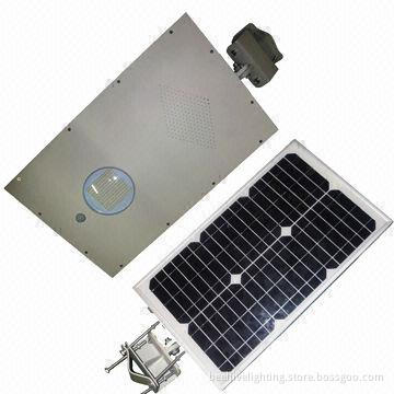 Solar Energy Streetlights with All-in-one, 15W Power, Integrated, Motion Sensor